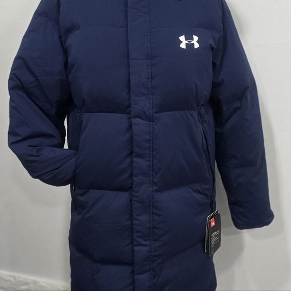 Under Armour men's blue jacket size large new - Picture 6 of 9